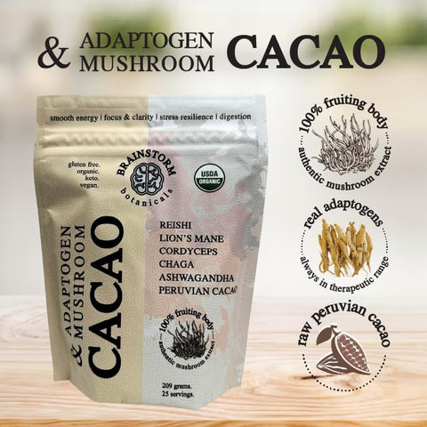 Brainstrom Botanicals - Adaptogen: Potencialize sua saúde com o poder dos adaptógenos – Marca X