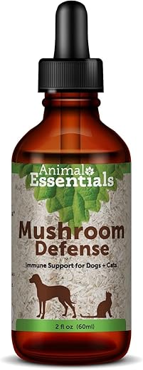 Mushroom Defense – Suporte ao Sistema Imunológico para Cães | Marca Animal Essentials - Animal Essentials