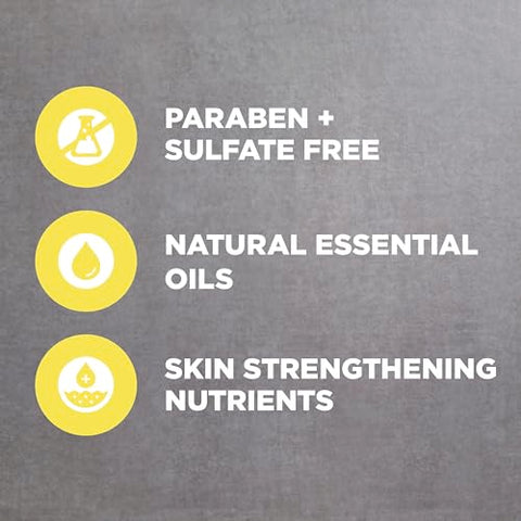 DOVE MEN + CARE - DOVE MEN CARE Sabonete Líquido Limão e Óleo de Abacate 4 Unidades para Reconstruir a Pele no Banho com Agentes de Limpeza e Hidratantes à Base de Plantas 532 ml