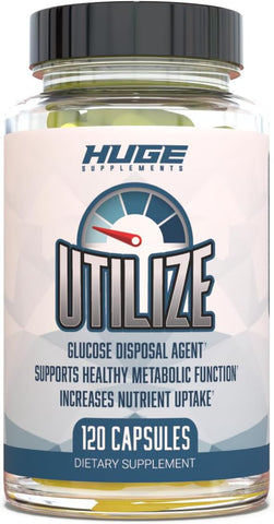 Huge Supplements - GDA: Agente de Disposição de Glicose, Bloqueador de Carboidratos – Potencialize sua Saúde