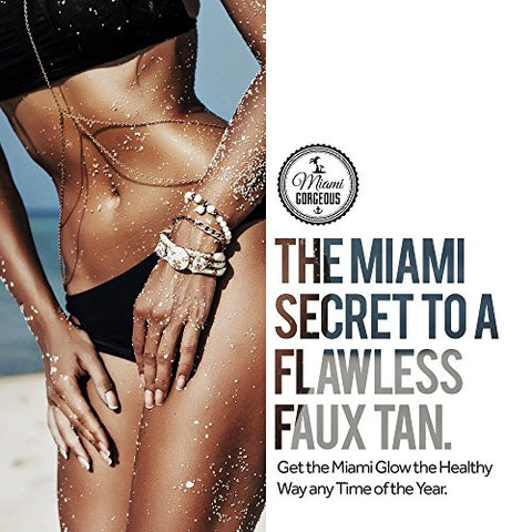 Miami Gorgeous - Mousse Autobronzeador LaPlaya Glow Instante Bronzeado Natural Ingredientes Orgânicos Garantia de Satisfação 120ml Melhor Autobronzeador Natural