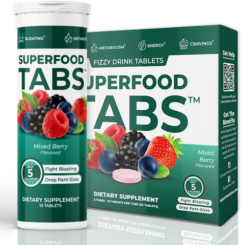 da Superfoods Company – Bebida Detox e Suplemento Nutricional para Mulheres - Superfood Tabs