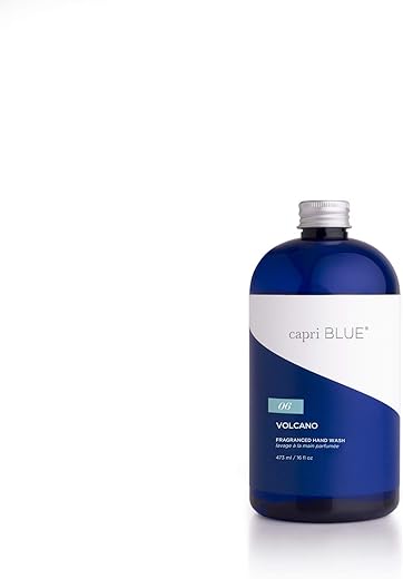 Recarga de Sabonete Líquido Capri Blue Volcano – Higienizador de Mãos – Cuidados com a Pele – Notas de Frutas Tropicais e Açúcar – 500ml
