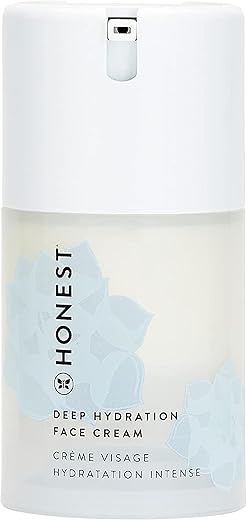 Creme Facial Hidratante Profundo Honest Beauty para Todos os Tipos de Pele | Apoia a Barreira Natural de Hidratação | Manteiga de Karité Óleo de Semente de Baobá | EWG Verificado Cruelty Free | 50 ml