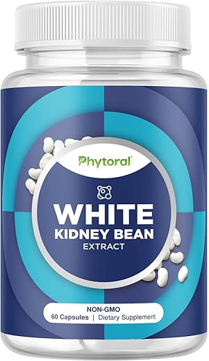 Phytoral - Cápsula de Extrato de Feijão Branco – Potência Extra Feijão Branco Açúcar
