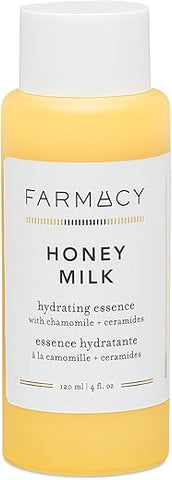 Honey Milk Hydrating Essence com Ceramidas – Primer Facial Hidratante, Restaura a Barreira de Umidade, Suaviza Rugas | 30ml - Farmacy