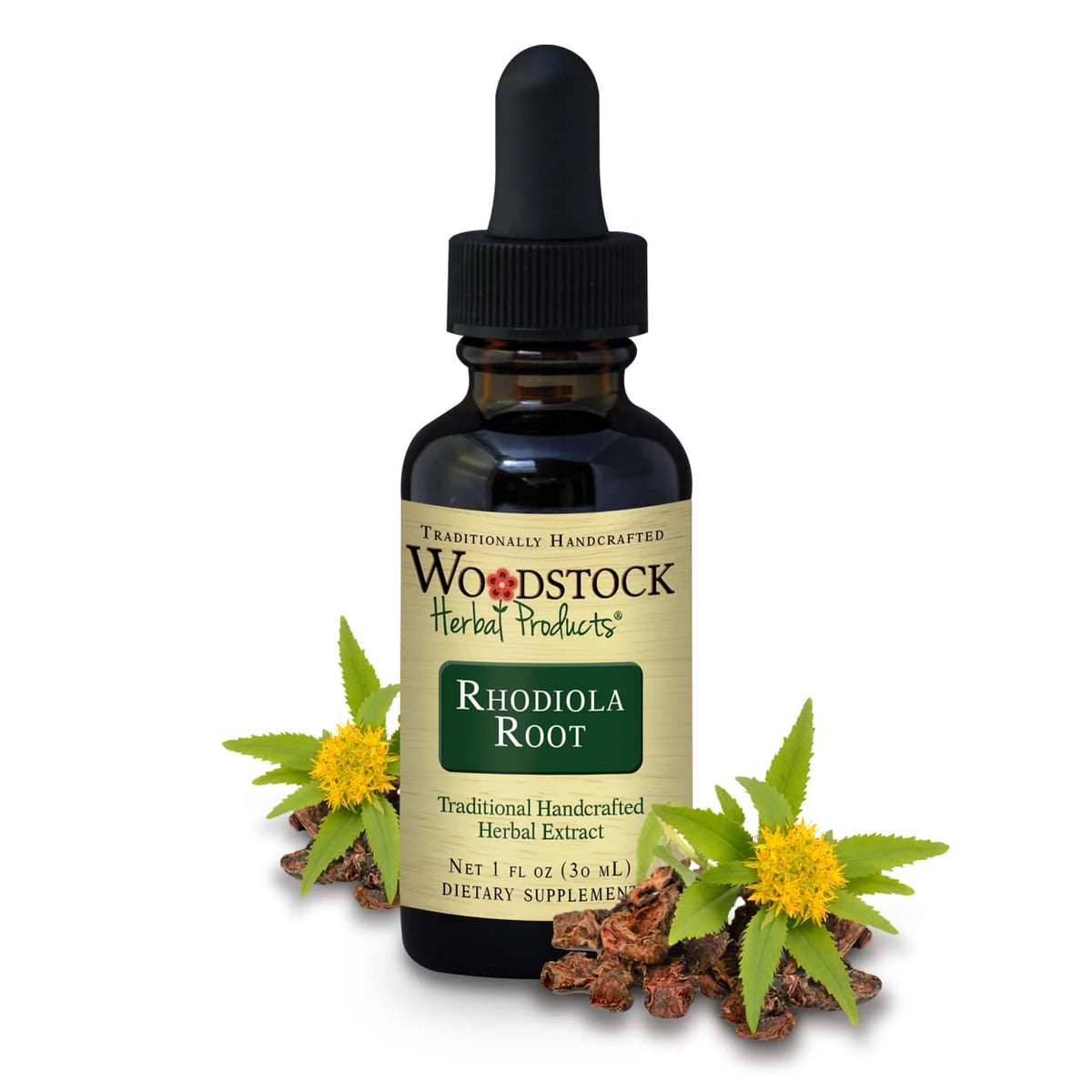 Raiz de Rhodiola, 30 ml – Energia Natural - WOODSTOCK HERBAL PRODUCTS
