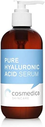 Cosmedica Skincare - Soro de Ácido Hialurônico para a Pele 100% Puro – Soro Anti-Envelhecimento, Hidratação Intensa, Não Oleoso – Ácido Hialurônico para o Rosto 240 ml (8 oz)