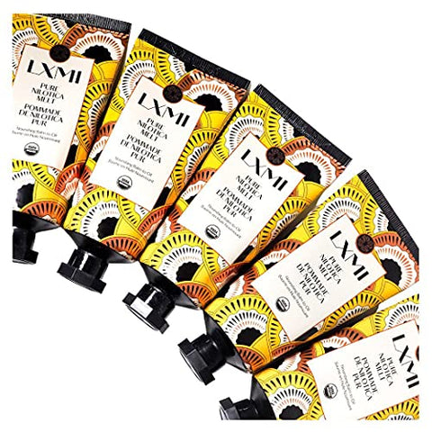 Pure Nilotica Melt Orgânico – Certificado 100% Orgânico pelo USDA – Bálsamo-Óleo Indulgente, Alternativa Vegana e Livre de Crueldade ao Manteiga de Karité – Skincare Ultra-Limpa - LXMI