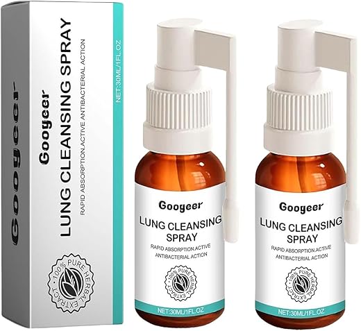 Generic - Spray Pulmonar Herbal Limpeza Pulmões Desintoxicação Fumantes