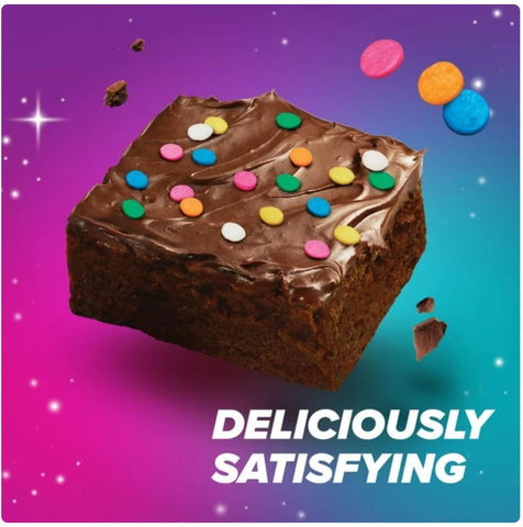 Lulurose - Barras de Proteína Pura, Galactic Brownie, 20g Alta Proteína, Lanches Nutritivos para Energia 8 Unidades