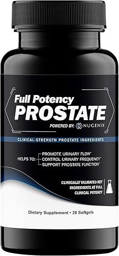 Suplemento de Próstata para Homens com Ingredientes de Alta Potência, Saw Palmetto, Aumenta o Fluxo Urinário, Controla a Frequência e Apoia a Função da Próstata - Nugenix