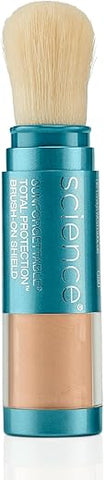 Pó Mineral Protetor Solar em Pincel para Pele Sensível, Médio, 1 Unidade (Embalagem de 1) - Colorescience