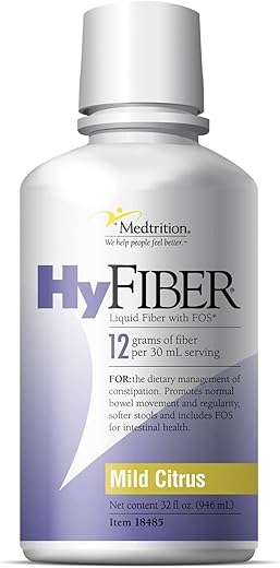 SNEDARK - Nutrição Médica USA HyFiber – Fibra Líquida com FOS 946 ml por National Nutrition