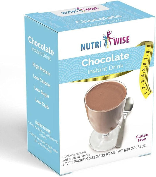Bebida Dietética de Chocolate com Proteína (7 Unidades) – 200g - NutriWise