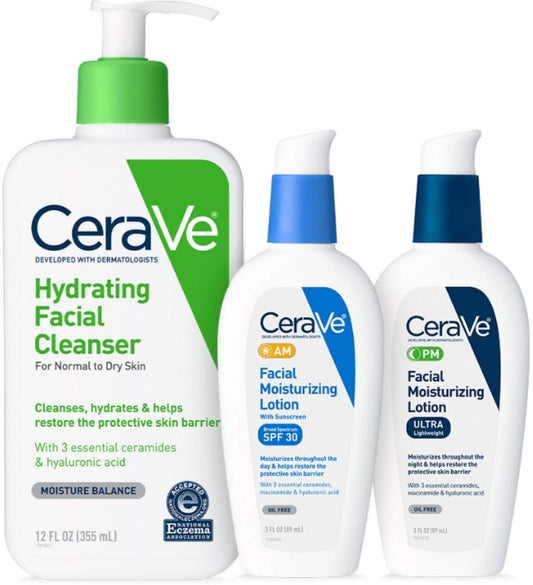 Cuidados Diários da Pele (Pacote Hidratante) – 100ml - CeraVe