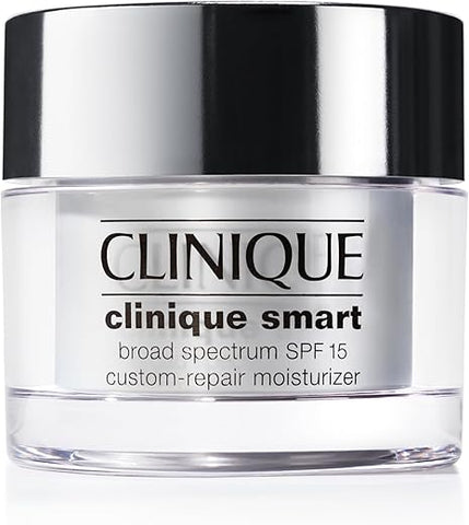 Smart Hidratante Facial Personalizado FPS 15, Pele Seca e Mista, 50 ml - Clinique