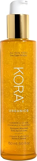 Turmeric Glow Foaming Cleanser | Limpeza Facial | 100ml | Orgânico - KORA Organics