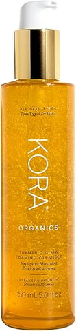 Turmeric Glow Foaming Cleanser | Limpeza Facial | 100ml | Orgânico - KORA Organics