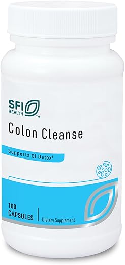 Colon Cleanse – 100 Cápsulas | Limpeza do Cólon | Complementary Prescriptions - Klaire Labs