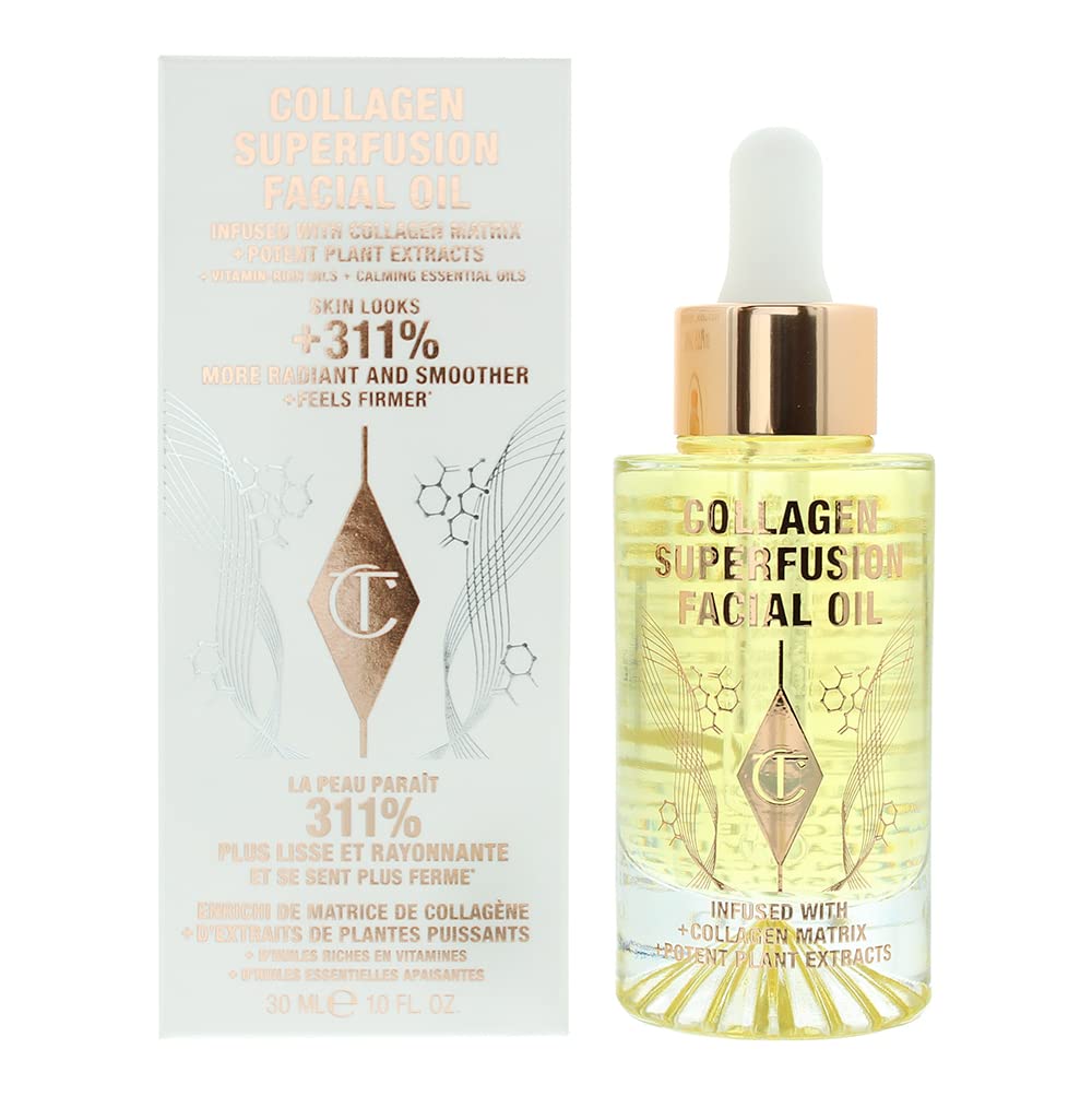 CHARLOTTE TILBURY - Óleo Facial Charlotte Tilbury CollagenSuperfusion 30 ML – Hidratação e Firmeza para sua Pele