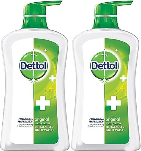 Body Wash Anti Bacteriano pH-Balanceado, Original, 625 ml (Pack com 2) - Dettol