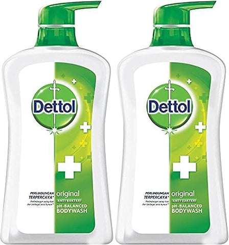Body Wash Anti Bacteriano pH-Balanceado, Original, 625 ml (Pack com 2) - Dettol
