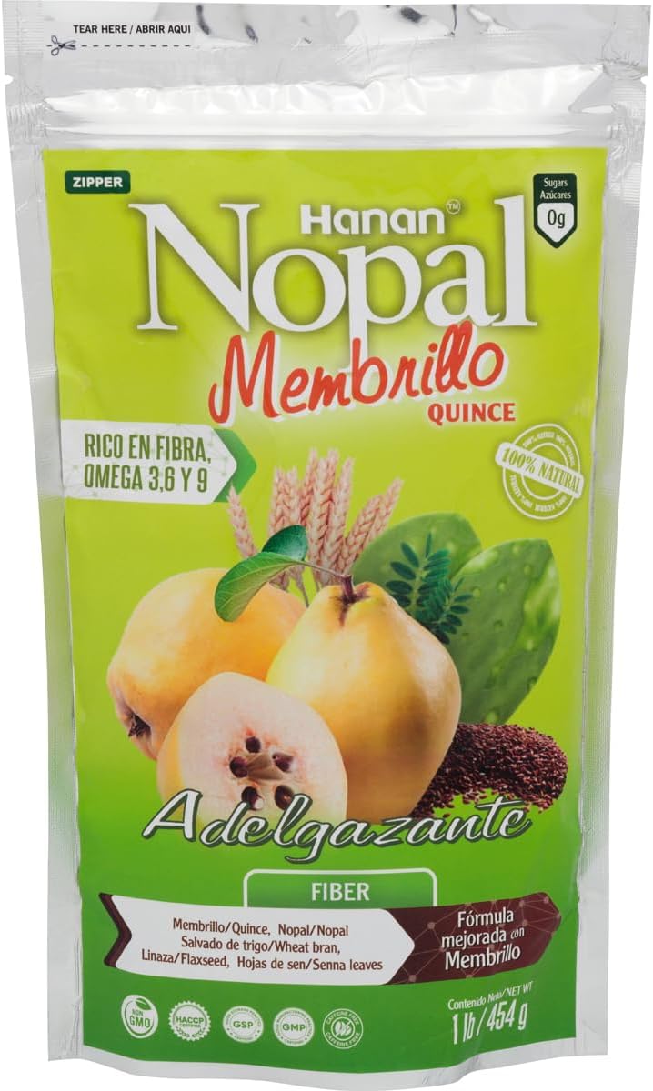 NOPAL MIX - Nopal Mix QUINCE | Mistura de Alta Fibra 100% Natural | 454g | Desintoxicação, Melhora na Digestão e Aumento de Energia