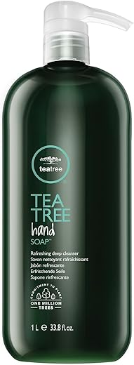 Sabonete Líquido para as Mãos Tea Tree, Limpeza Profunda e Refrescante  Tea Tree