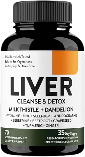 Hokuakala - Renovação do Fígado – Detox, Limpeza e Suporte – Liver Renew Cleanse – 60 cápsulas
