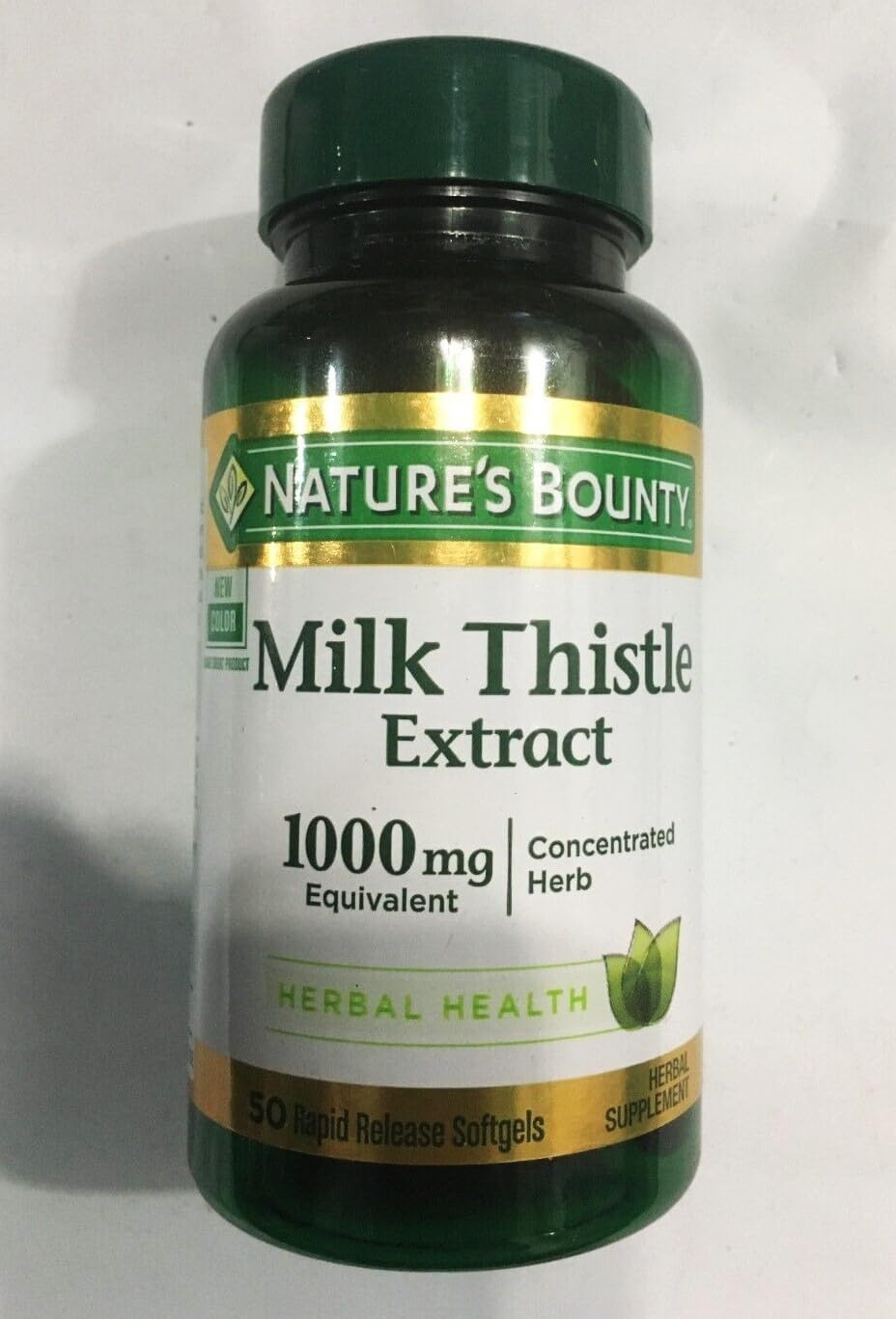 Nature's Bounty - Nature’s Bounty Milk Thistle 1000mg Softgels 50 un (Pacote com 6) – Compre Agora!