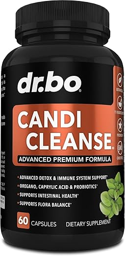 DR. BO - Suplemento Candi Cleanse Support Pills – Suplementos Anti Overgrowth para Mulheres   | Compre Agora!