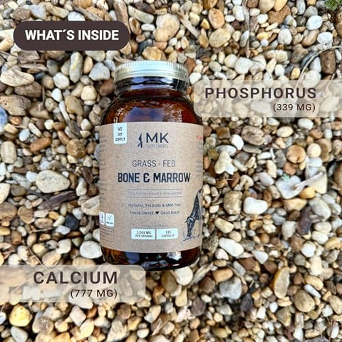 Osso de Vaca Alimentada com Capim – 100% Natural e Rico em Nutrientes - MK Supplements