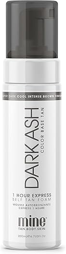 MINETAN BODY.SKIN - MineTan Mousse Autobronzeador Dark Ash – Conquiste um Bronzeado Uniforme e Sem Manchas | 200ml