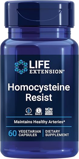 Homocysteine Resist – Suplemento para o Coração  de Qualidade - Life Extension