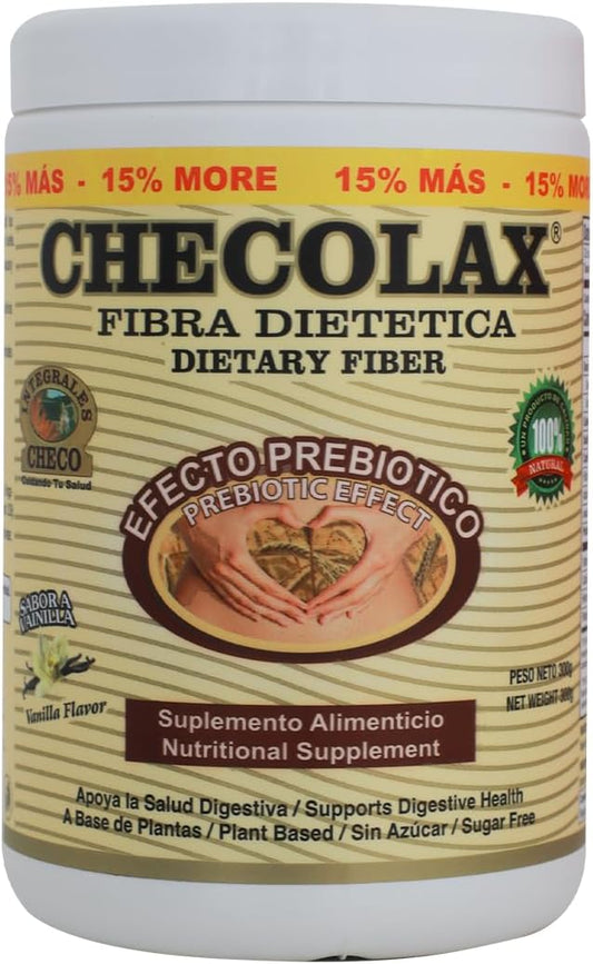 CHECOLAX - Nosso Fibra Alimentar Alivia Naturalmente a Constipação, Promove Regularidade e Alívio de Inchaço – Marca do Produto
