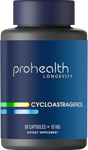 ProHealth - Suplemento Cycloastragenol, 10 mg por Porção | Apoio Científico para o Comprimento dos Telômeros e Estrutura do DNA | Marca Cycloastragenol