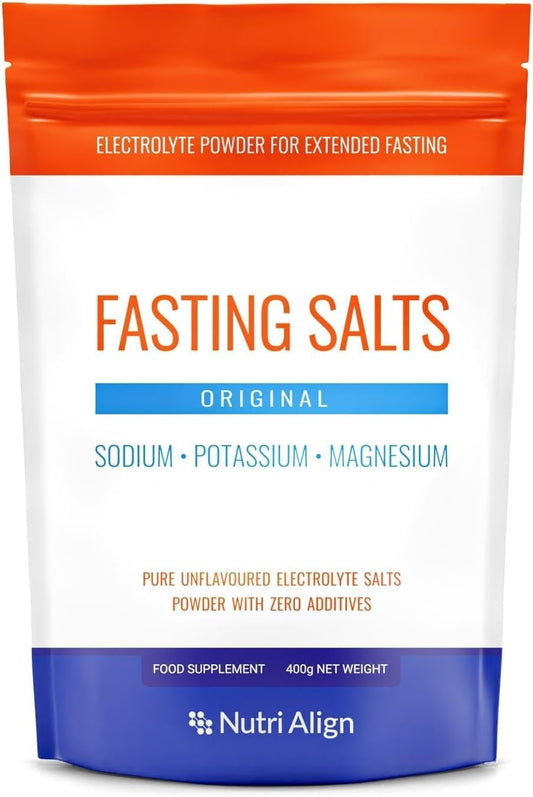 Fasting Salts | Pó de Eletrólitos para Jejum – Intermitente | Eletrólitos Puros sem Sabor | Maximiza a Visibilidade nos Motores de Busca - Nutri-Align