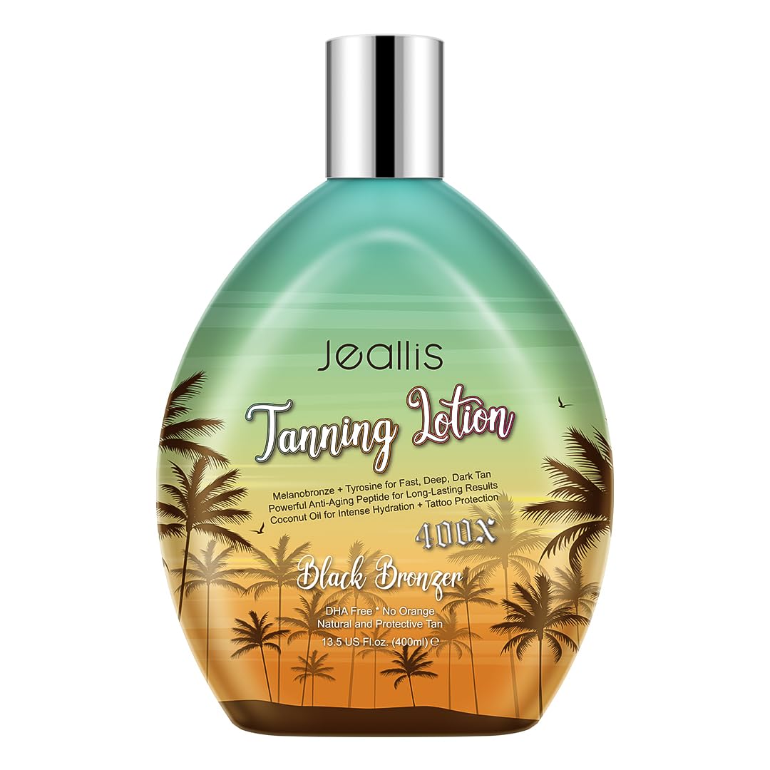 jeallis - Loção Aceleradora Extreme Dark para Camas de Bronzeamento Indoor