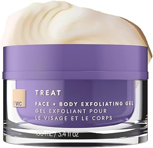 EUROPEAN WAX CENTER - European Wax Center Gel Esfoliante Facial e Corporal – Tratamento Gommage Exfoliante com Enzimas Naturais de Frutas para Remover Células Mortas – Cuidados com a Pele Livre de Irritações Pós Depilação para uma Pele Mais Clara