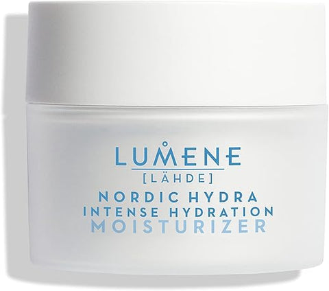 Lähde] Nordic Hydra – Hidratante Facial Intensivo – Creme Leve para Pele Seca – Enriquecido com Água de Fonte Ártica e Ácido Hialurônico para Hidratação Instantânea – 50ml - Lumene