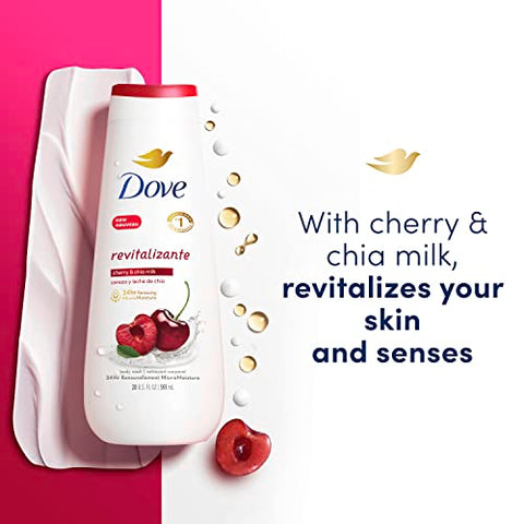 Body Wash Revitalizante Cherry – Hidratante Corporal 250ml - Dove