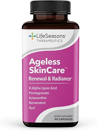Skincare Ageless – Anti Aging – Suporte Antioxidante – Hidratação – Marca LifeSeasons - LifeSeasons
