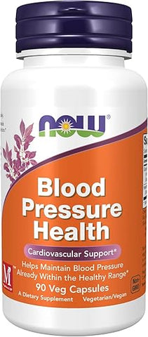 NOW Foods - Now Foods Saúde da Pressão Arterial 90 Cápsulas Vegetais, 2 Pacotes – Melhorando sua saúde cardiovascular