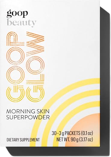 Beauty Morning Skin Drink Mix | Pó para Bebida que Protege contra Sinais de Envelhecimento | Vitamina C, Vitamina E | 30g - goop