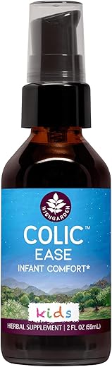 Herbs Colic Ease para Bebês – Alívio Natural de Cólicas com Ervas para Recém-Nascidos, Gotas de Alívio de Gases para Bebês Alivia Bolhas de Gás Rapidamente, Mais Eficaz que Água de Colônia para - WishGarden
