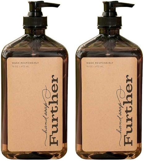 Sabonete Líquido de Glicerina, 473 ml (Pacote com 2) – Sustentável, Natural - Further