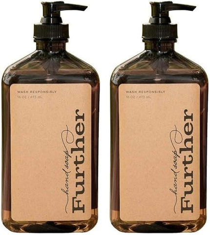 Sabonete Líquido de Glicerina, 473 ml (Pacote com 2) – Sustentável, Natural - Further