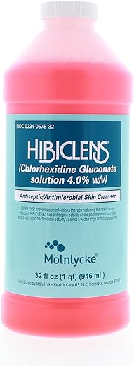 Hibiclens - Antisséptico Limpador de Pele Antimicrobiano 59902 – Limpeza Eficiente e Proteção para sua Pele