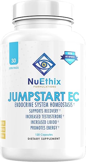 Jumpstart EC – Suplemento Dietético para Homeostase do Sistema Endócrino, 120 Cápsulas - NuEthix Formulations